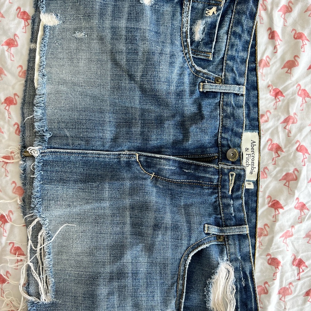 Abercrombie jean skirt